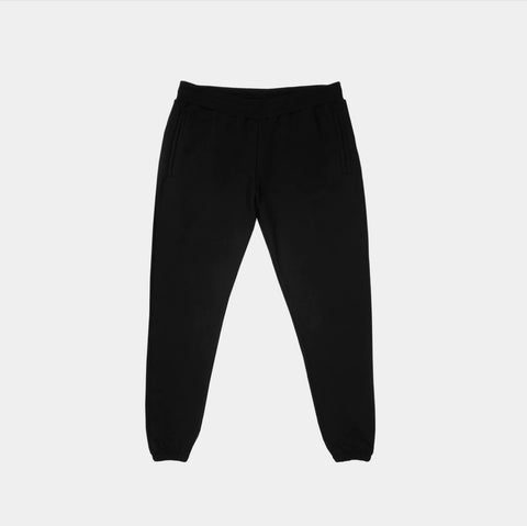 FRENCH TERRY SWEATPANTS - BLACK